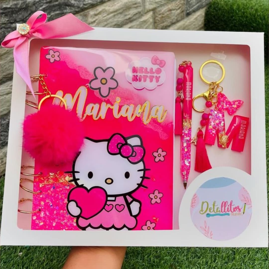 Resin diary set